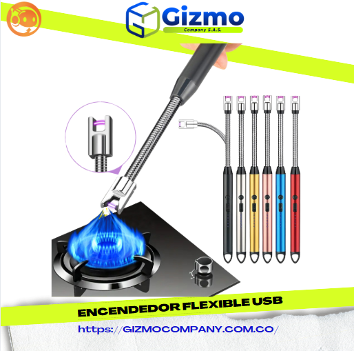 Encendedor Flexible Electrico USB
